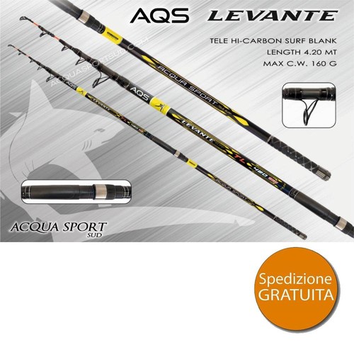 Canna pesca aqs - canna, levante