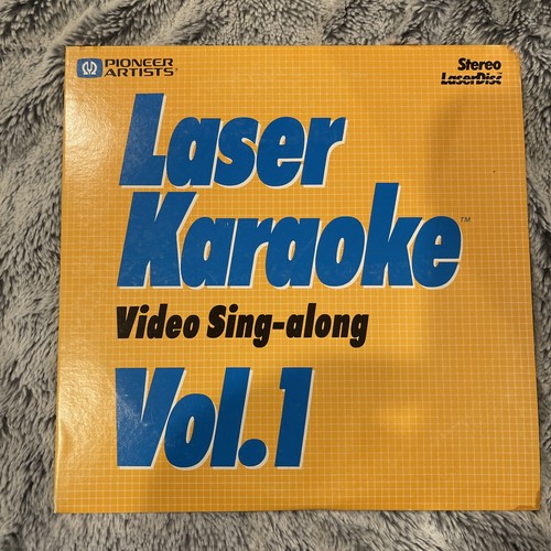 Video laser karaoke - laser, disc