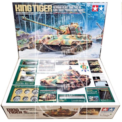 Tamiya king tiger - rc, 1:16