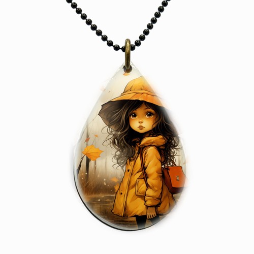 Collana autunno moda ragazza - collana,