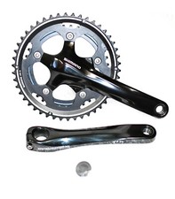 Shimano FC-CX50 Gruppo Di Pedivella 2x10 Velocità Nero 46/36t 170mm
