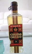 Stock Crema Cacao sigillo Repubblica donna bottiglia liquore vintage 70 cl 28%