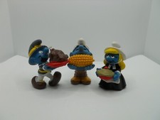 SMURFS PUFFI SCHLUMPF BARBAPUFFO LOTTO NATIVI AMERICANI 20196+20197+20177