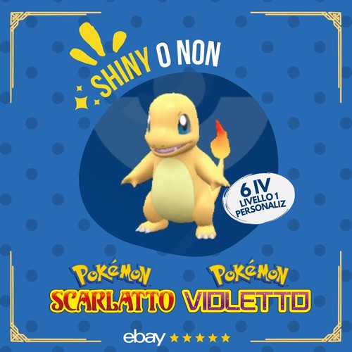 Charmander shiny non - shiny,