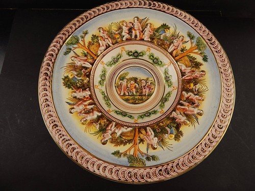 Vintage prezioso piatto parata - vintage,