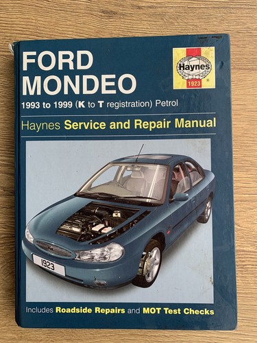 Haynes ford mondeo mmnual - mondeo,