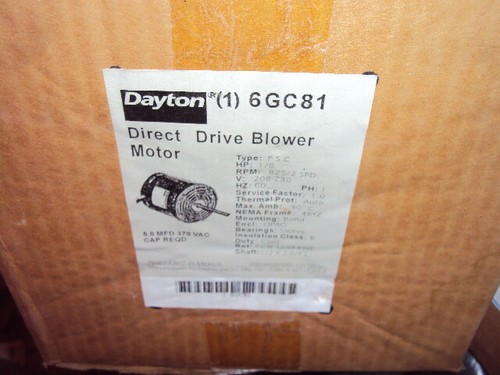 Motore dayton 6gc81 - motore, 1/8