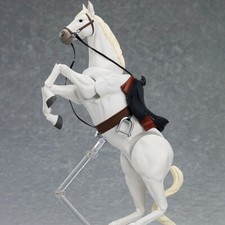 Hot!Figma 246 cavallo bianco mobile acton figura dipinta PVC nuovo senza scatola