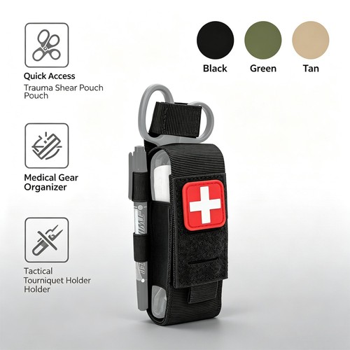 Molle medical cesoie pouch - cesoie,