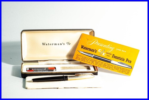 1960er 18k piuma waterman cf - 18k,