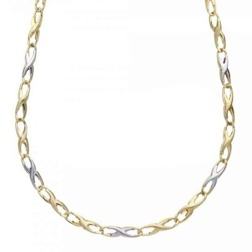Collana catena piatta oro - collana, a
