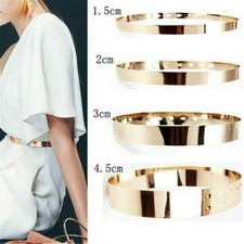 Donna Metallo Cintura Altezza