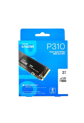 Crucial p310 ssd interno 2tb - crucial,