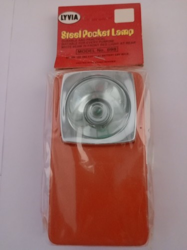 Torcia metallica piatta - torcia, 4,5
