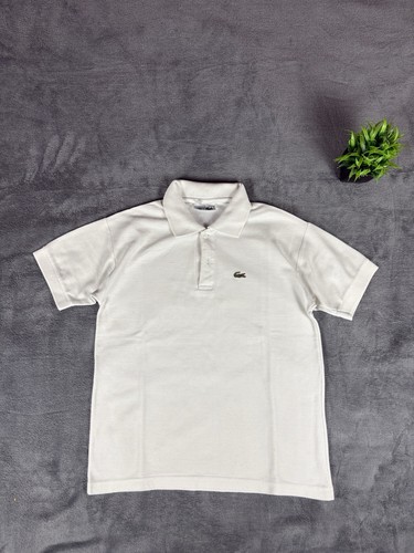 Lacoste polo vintage bianca - vintage,