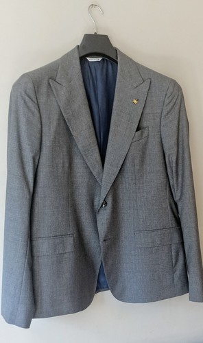 Blazer grigio manuel ritz - blazer,