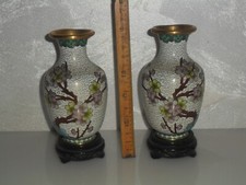 Coppia Vasi Bianchi Cinesi