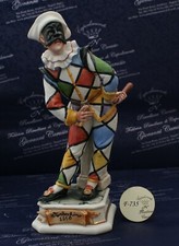 Maschera Arlecchino - Capodimonte Porcellane Carusio
