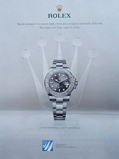 Pubblicità Advertising Ritagli 2016 OROLOGIO ROLEX Oyster Perpetual Yacht Master