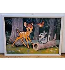 QUADRO WALT DISNEY-BAMBI-ANNI