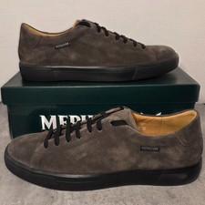 Sneakers Mephisto uomo Cristiano grigio scuro velluto scamosciato city hiker nuove taglia 12