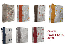 tovaglia 12 posti plastificata