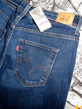 LEVI'S JEANS DONNA WOMAN Levis perfectly shaping  512 half leg '90s large size