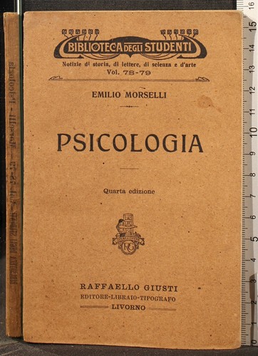 Psicologia emilio morselli - psicologia.,