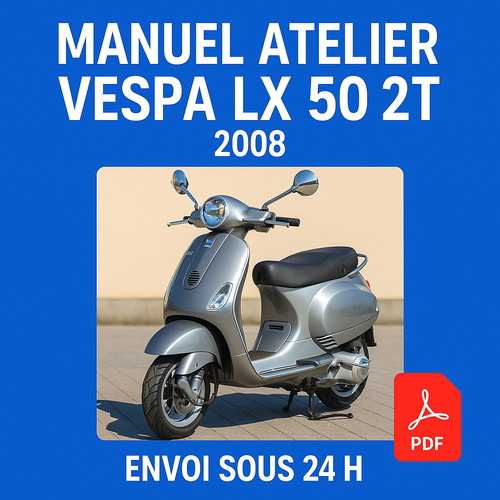 Manuel atelier vespa - lx, 50