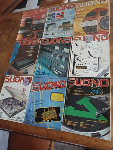 Suono rivista numeri - (9, dal