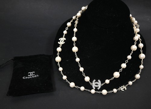 Collana catena vintage chanel - collana,