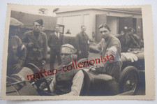 TAZIO NUVOLARI - VII MILLE MIGLIA 1933 FOTO ORIGINALE - AUTO Alfa Romeo 8C 2300