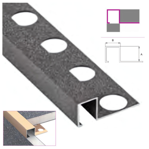 Profilo alluminio ceramica - profilo,