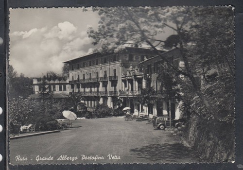 Cartolina ruta grande - ruta, albergo