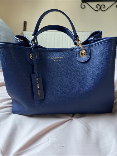 Borsa shopper grande blu - , navy
