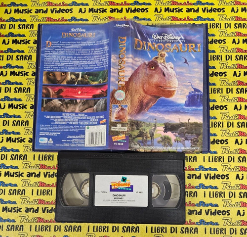 Vhs film dinosauri - dinosauri, 2001