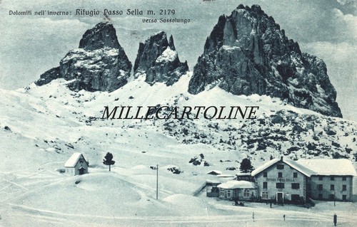 Rifugio passo sella verso - -,