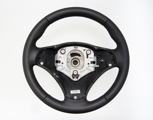 Volante sport pelle nera - pelle,