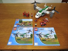 Lego city Cargo convertiplano - set 60021 completo con istruzioni