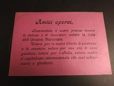 FASCISMO 1921 ELEZIONI
