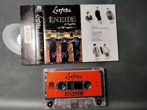 Litfiba eneide musicassetta - eneide,
