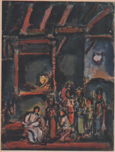 Georges rouault natività - -, natività-