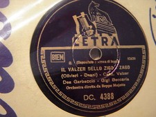 78 GIRI DEA GARBACCIO & GIGI BECCARIA IL VALZER DELLO ZIGO ZAGO & BRUNILDE
