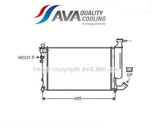 Cna2155 radiatore - cna2155,