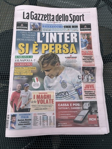 Giornale calcio marzo - calcio, 23