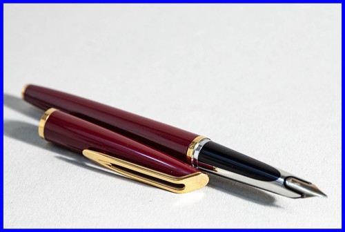 Waterman fountain pen - c/f,