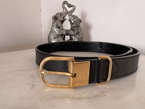 Cintura burberry slim nera - cintura,