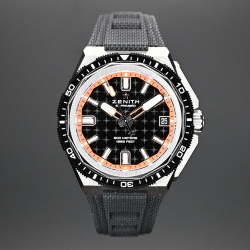 Zenith defy extreme 42mm black - zenith,
