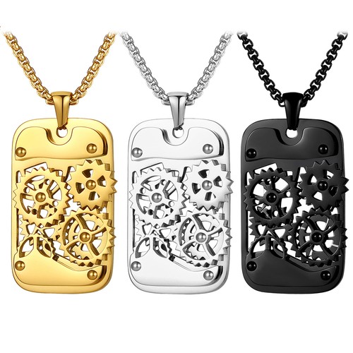Collana uomo steampunk - collana,