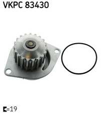 Pompa acqua per PEUGEOT 1007